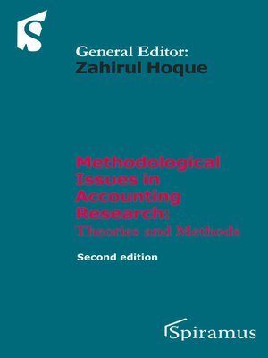 cover image of Methodological Issues in Accounting Research
